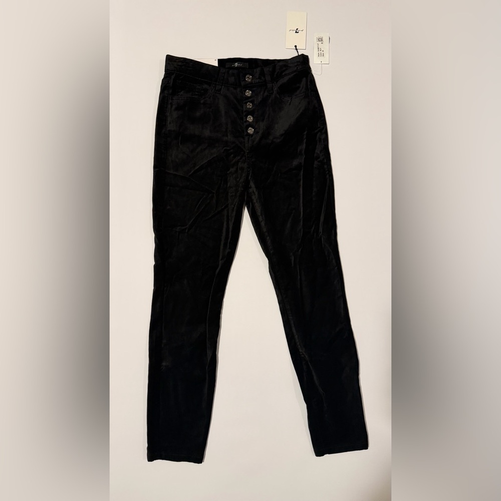 7 For All Mankind Women's High Waist Velvet Ankle Skinny AU8677147 size 29